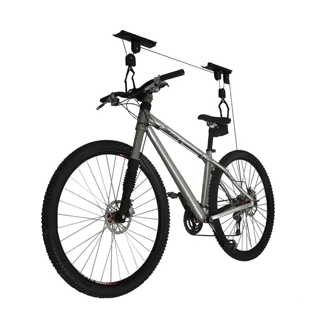 Heavy Duty Bicycle Ceiling Hoist – 100 lb Garage Lift