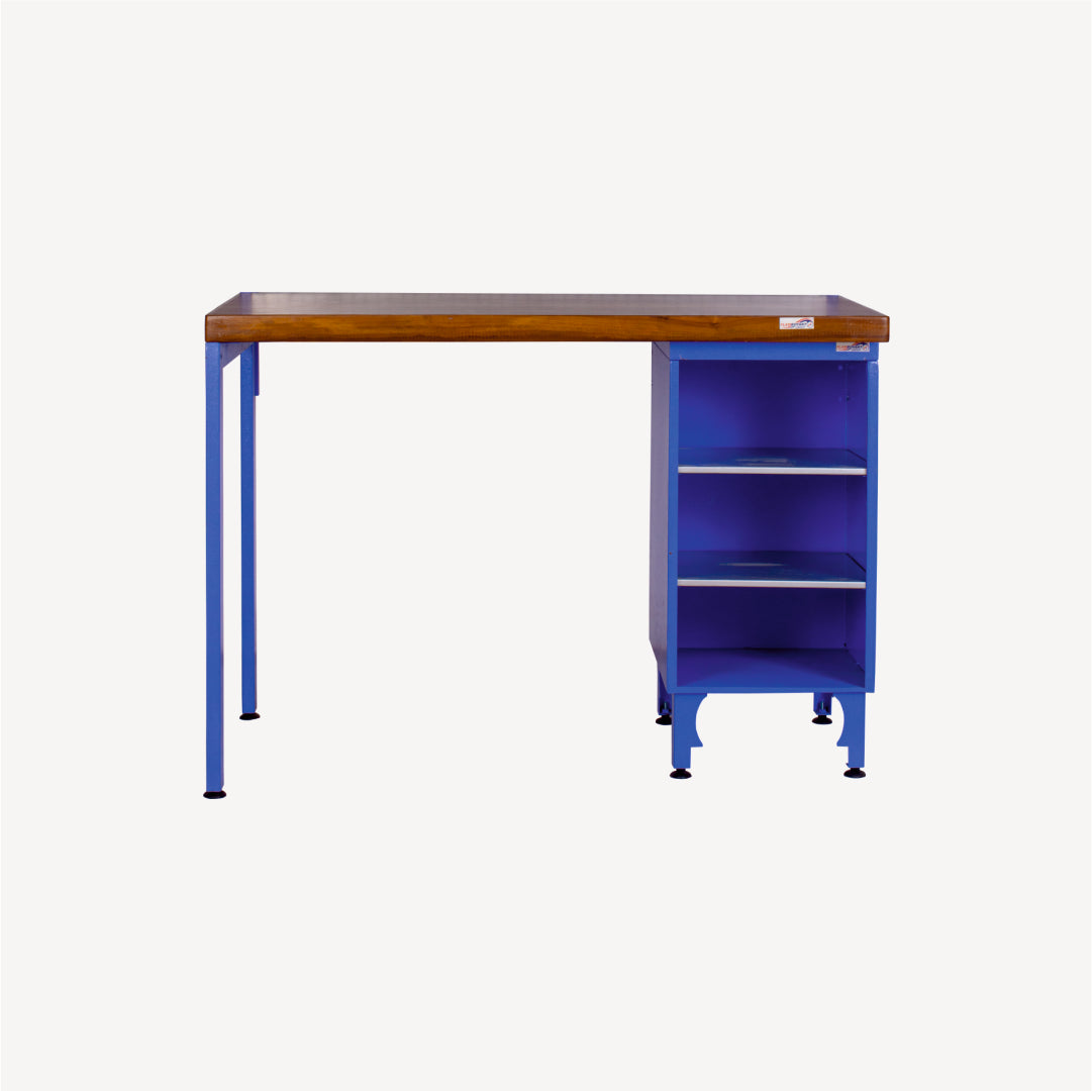 MODULAR WORK TABLE WITH SHELF