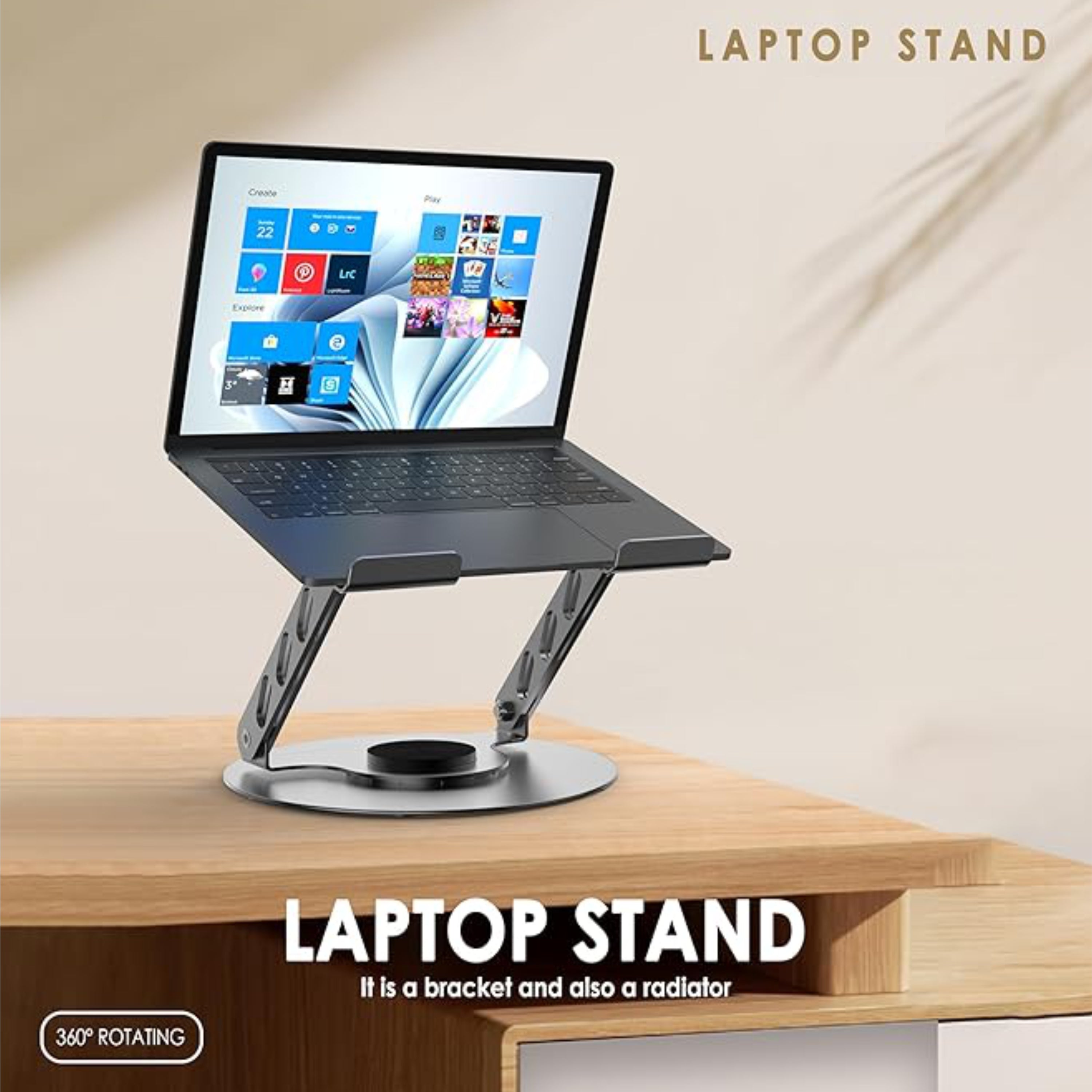 Multi-Purpose Laptop Stand for Office, Home & Study