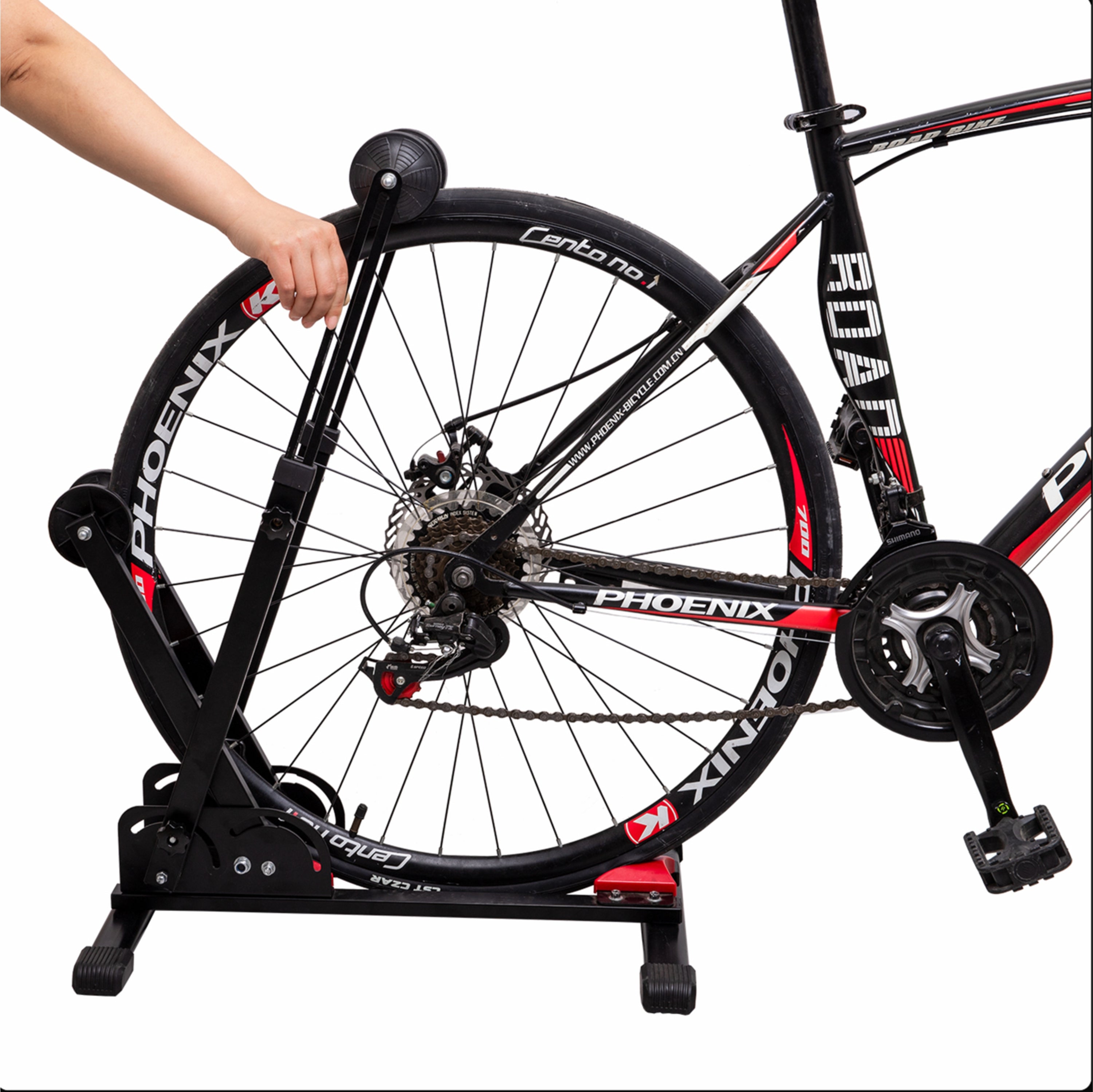 360° Adjustable Bicycle Display Rack
