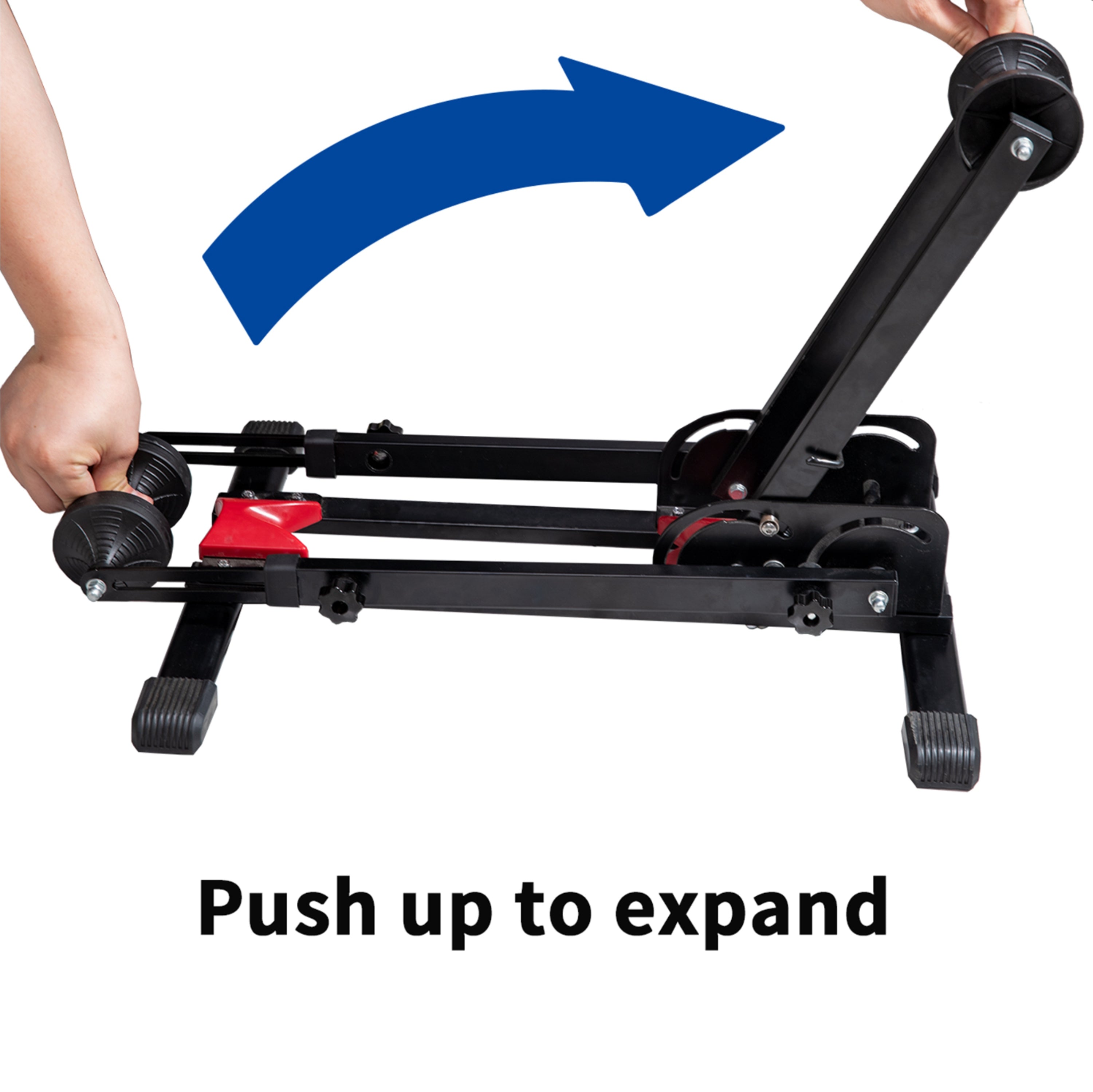360° Adjustable Bicycle Display Rack