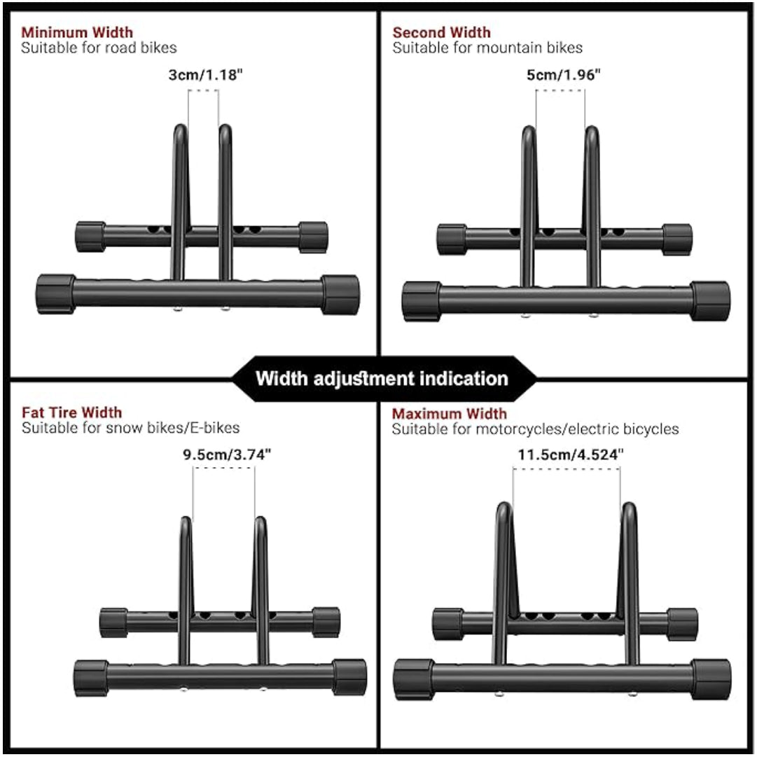 Bicycle & Motorcycle Parking Display Stand