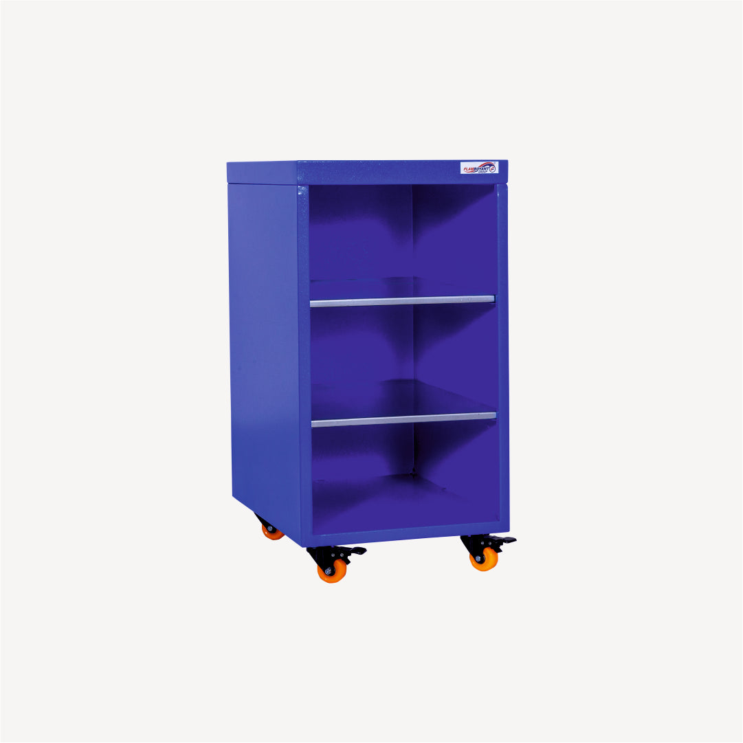 TOOL TROLLEY WITH OPEN SHELF