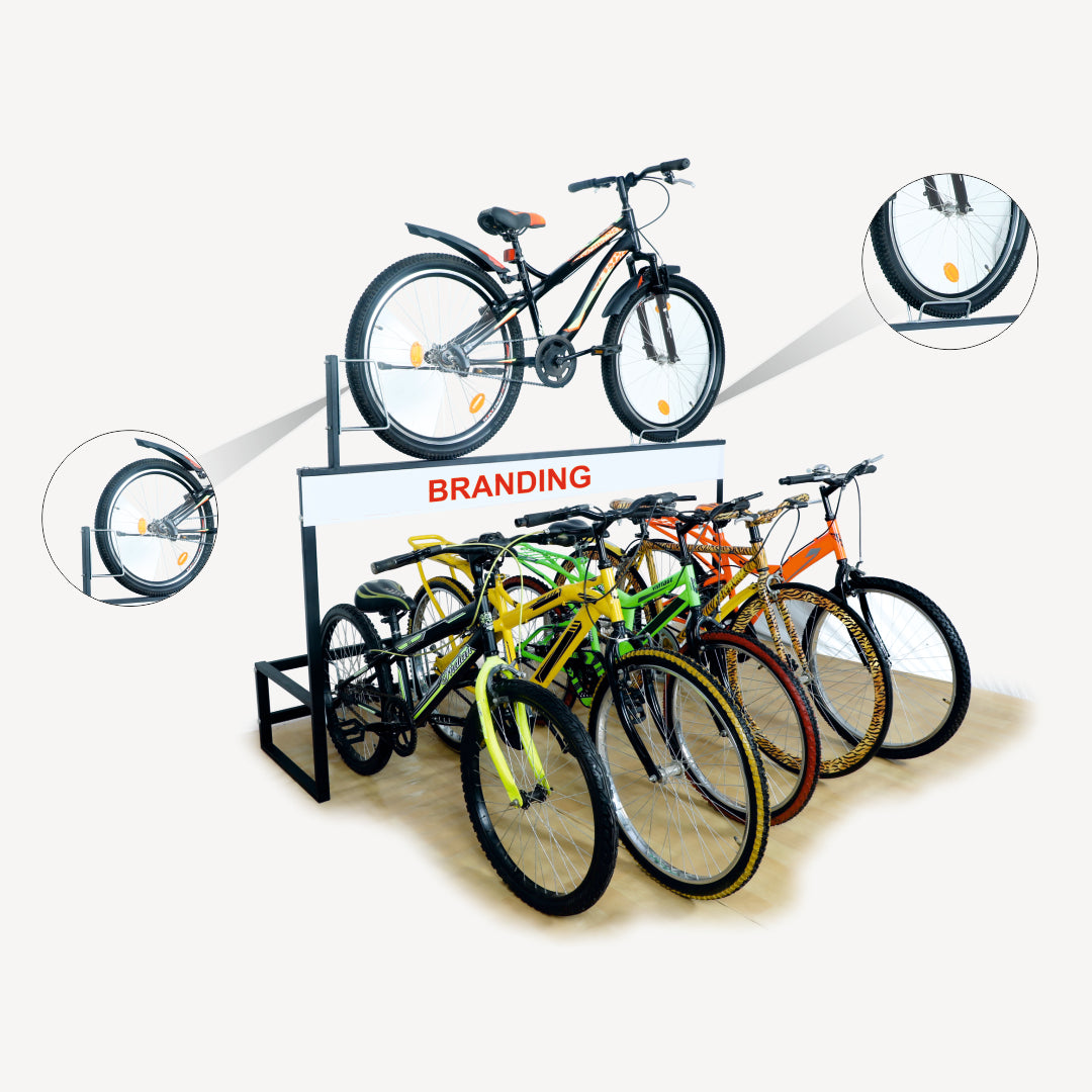 6 Bike Display Stand
