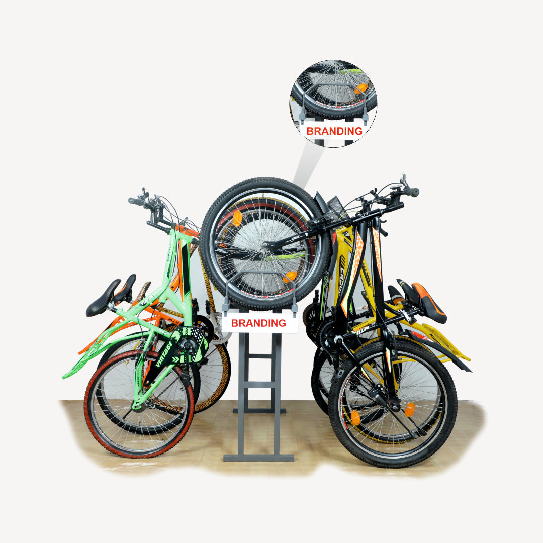 9 Bike Display Stand