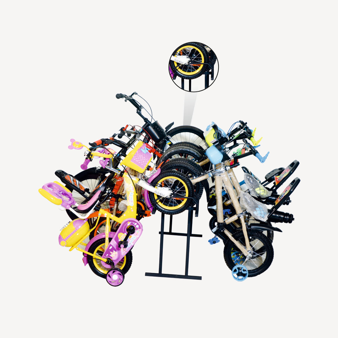9 Bike Display Stand (Kids)