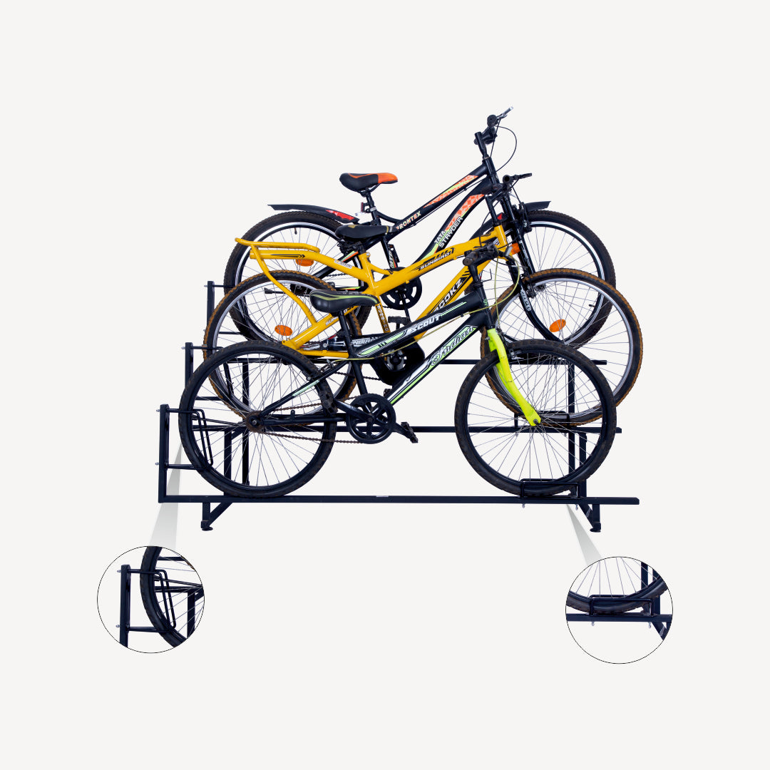 3 Bike Step Display Stand