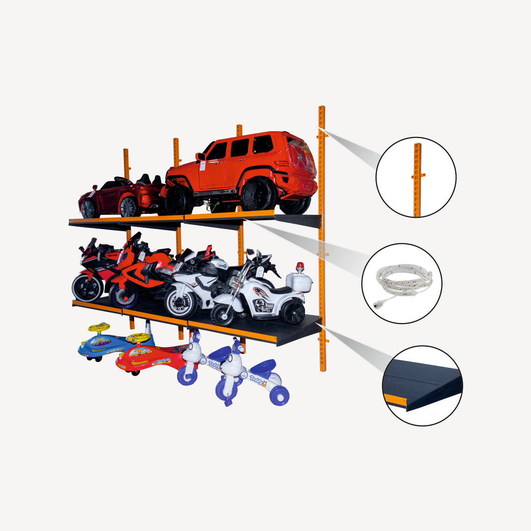 Wall Mounted Shelving System